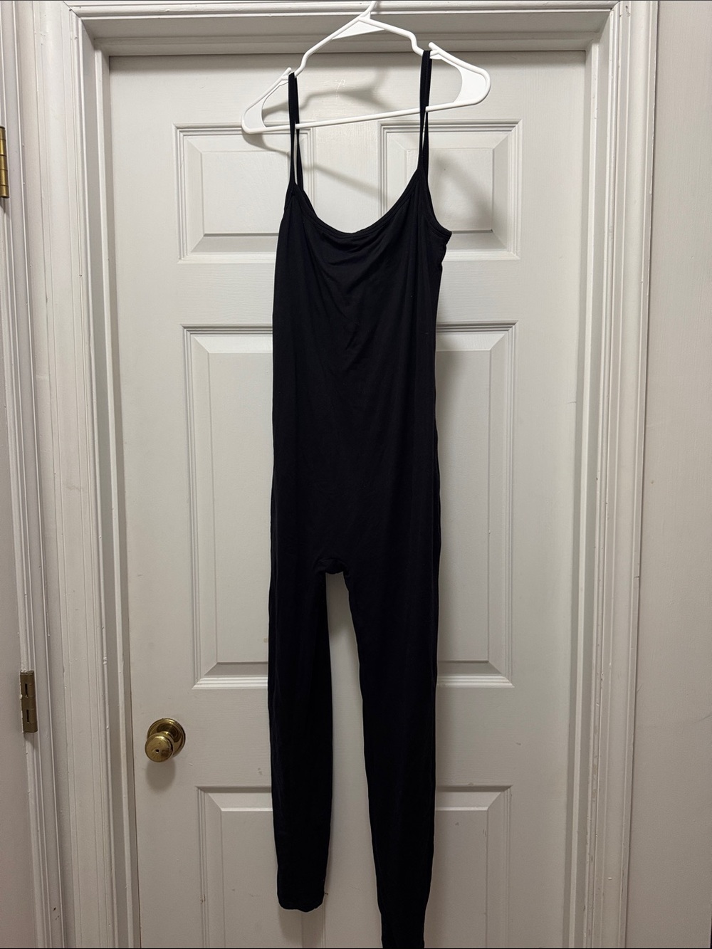 POSHDIVAH Maternity Spaghetti Strap Jumpsuit/Romper